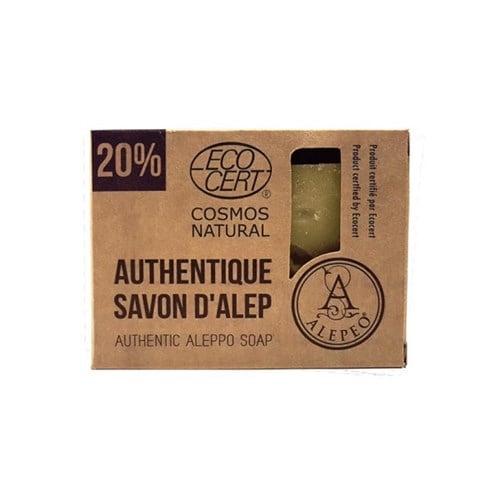 Certified Traditional Aleppo Soap 20% 200 g