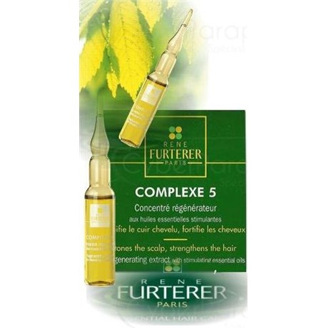 COMPLEXE 5 CONCENTRÉ VÉGÉTAL RÉGÉNÉRATEUR Cure force et beauté Coffret 12 ampoules