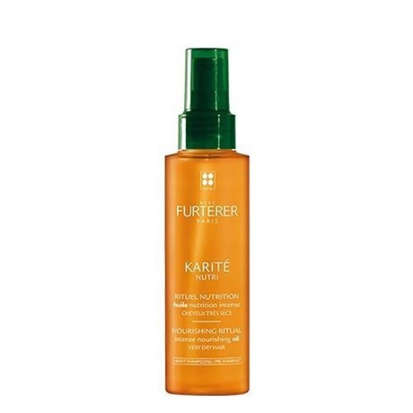 KARITÉ NUTRI Huile Nutrition Intense cheveux très secs, flacon pompe 100ml