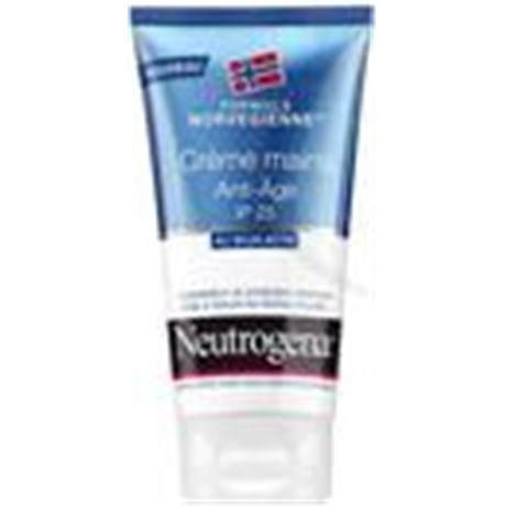 NEUTROGENA FORMULE NORVÉGIENNE CRÈME MAINS ANTIÂGE IP 25, Crème antiâge pour les mains au soja actif, IP 25. - tube 50 ml