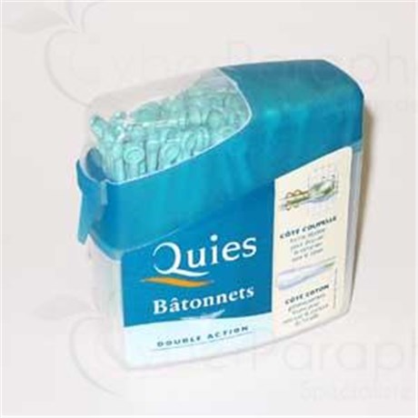 QUIES BÂTONNETS, Coton-tige double action. - bt 100