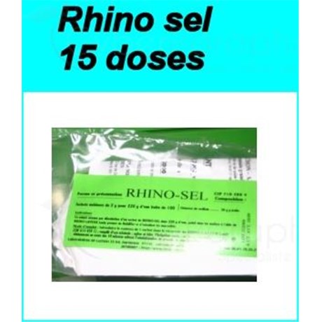 RHINO, SEL - Préparation pour solution nasale. - bt 15