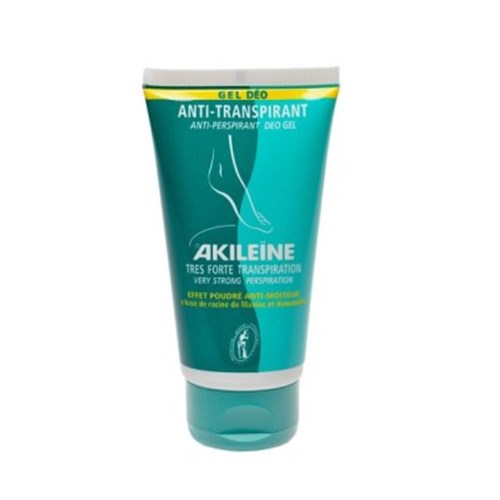 AKILEÏNE SOINS VERTS GEL PODOLOGIQUE, Gel podologique déo antitranspirant. - tube 75 ml