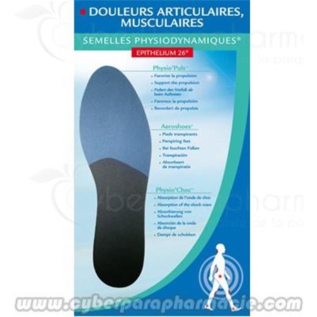 SEMELLES PHYSIODYNAMIQUES Douleur articulaire musculaire