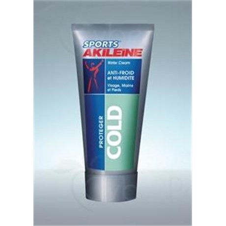 SPORTS AKILÉÏNE COLD, Crème antifroid et antihumidité. - tube 75 ml