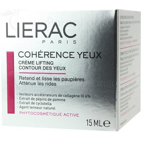 COHÉRENCE YEUX, Crème antiâge contour des yeux, fermeté extrême. - pot 15 ml