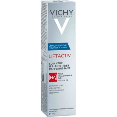 Vichy Liftactiv Soin Yeux H.A. Anti-rides Raffermissant 15 ml