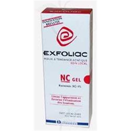 EXFOLIAC NC, Gel de soin antiacnéique à base de niacinamide. - tube 30 ml