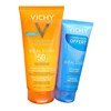 GEL LAIT FONDANT SPF50 200ML CAPITAL SOLEIL + APRES-SOLEIL IDEAL SOLEIL 100ML OFFERT VICHY