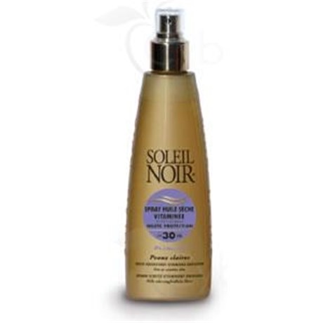 SOLEIL NOIR Huile Sèche Vitaminée SPF 30 150ml
