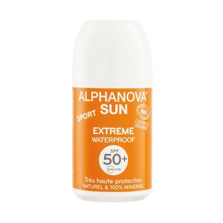 SUN CREME SOLAIRE EXTREME SPORT ROLL-ON SPF50+ BIO 70G ALPHANOVA