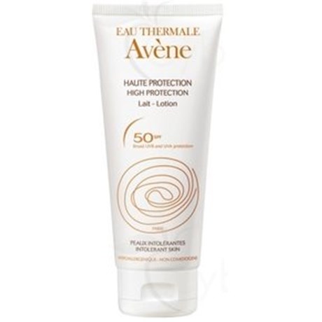 AVÈNE TRÈS HAUTE PROTECTION LAIT MINÉRAL SPF 50+, Lait solaire minéral très haute protection, SPF 50+. - tube 100 ml