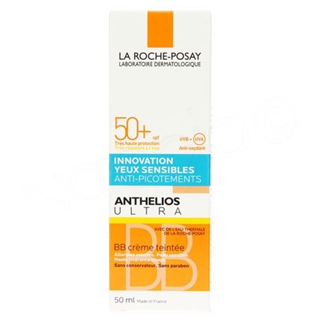 LA ROCHE-POSAY ANTHELIOS ULTRA BB CREME TEINTEE HAUTE PROTECTION YEUX SENSIBLES SPF50+ 50ML