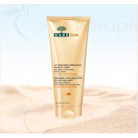SUN Lait Fraîcheur Après-Soleil Visage et Corps 200 ml