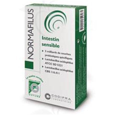 NORMAFILUS, Gélule, complément alimentaire à base de ferments lactiques. - bt 28
