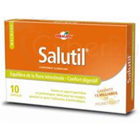 SALUTIL, Capsule, complément alimentaire probiotique. - bt 30