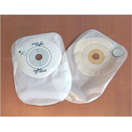 COLODRESS PLUS, Poche Standard fermée, système 1 pièce, opaque. opaque, diam. 25 mm (ref. 403814) - bt 50