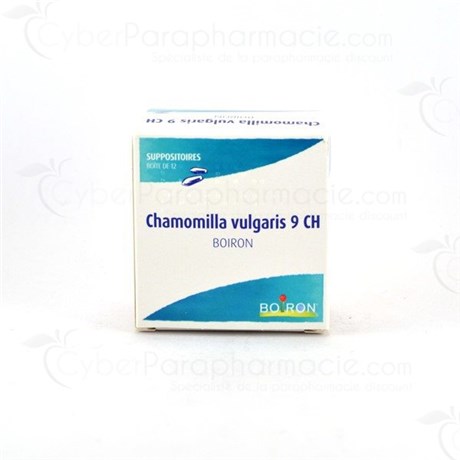 CHAMOMILLA VULGARIS 9CH 12 suppositoires