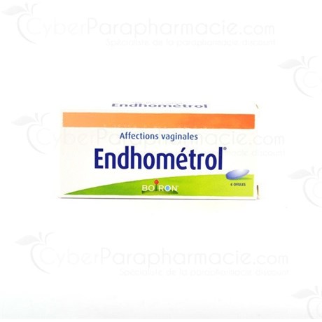 ENDHOMETROL affections vaginales, Boite De 6 ovules