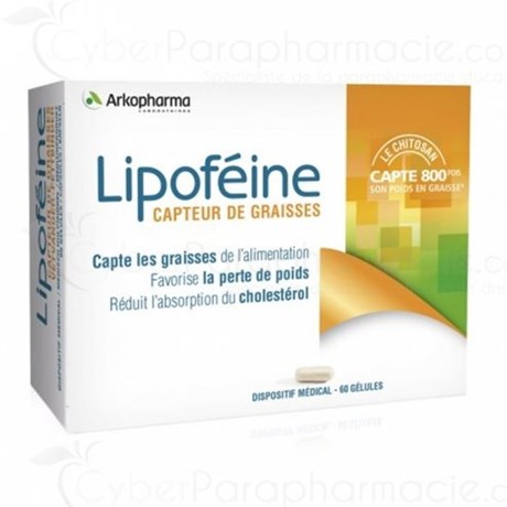 LIPOFEINE, fat sensor box of 60 capsules