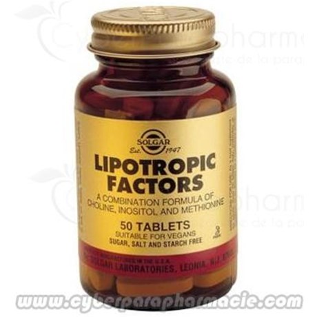 LIPOTROPIC FACTORS 100 Tablets