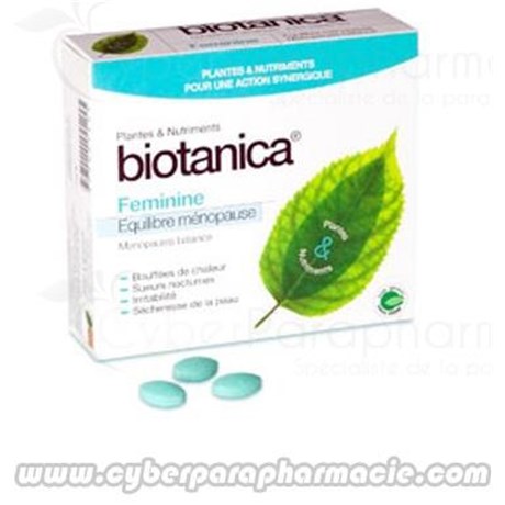 Plantes et Nutriments BIOTANICA WOMEN Balance menopause
