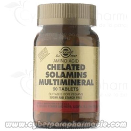 SOLAMINS MULTIMINERAUX 90 Tablets