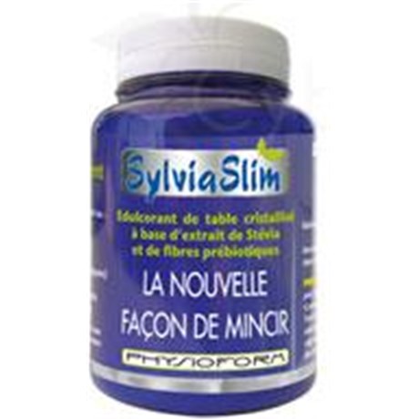 SYLVIA SLIM PHYSIOFORM, Table sweetener stevia and prebiotic fibers. - 90 g pot