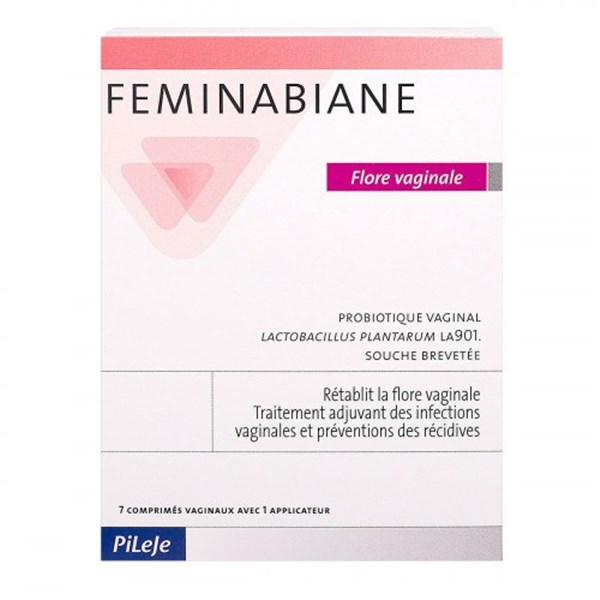 VAGINAL FLORA 7 VAGINAL TABLETS FEMINABIANE PILEJE