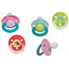 BÉBISOL SUCETTE BOUT CERISE, Sucette creuse, décorée, avec corolle inversée et téterelle silicone. - unité