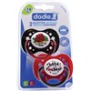 DODIE Sucette anatomique silicone +18 mois Lot de 2 Rock