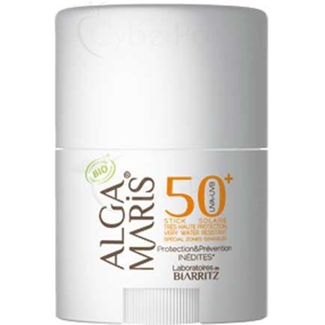 ALGA MARIS SOLAR STICK 50 +, Solar Stick very high protection SPF 50 +. - 25 g stick