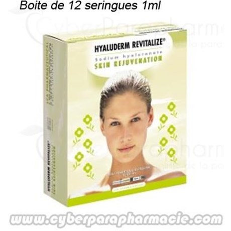 HYALUDERM REVITALIZE skin rejuvenation 1,4% (6x1ml)