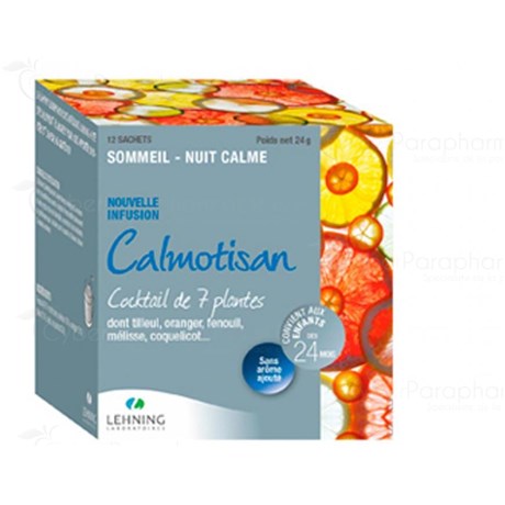 CALMOTISAN infusions quiet night sleep (12 sachets 2g)