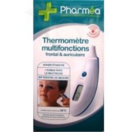 Thermomètre multifonctions frontal et auriculaire