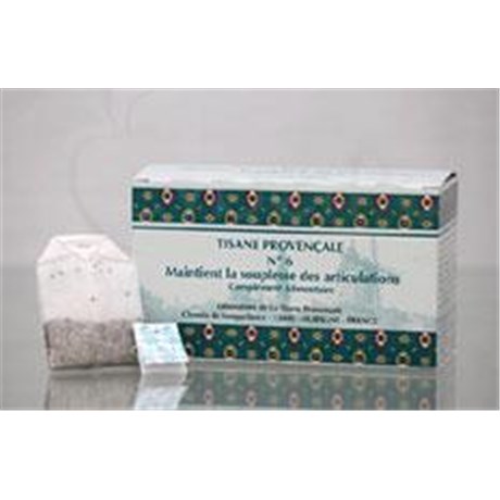TISANE PROVENÇALE N° 6 ARTICULATION, Sachet, complément alimentaire à base de plantes. - bt 20