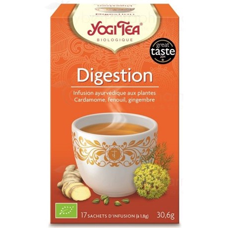 YOGI TEA, Digestion, boîte de 17 sachets