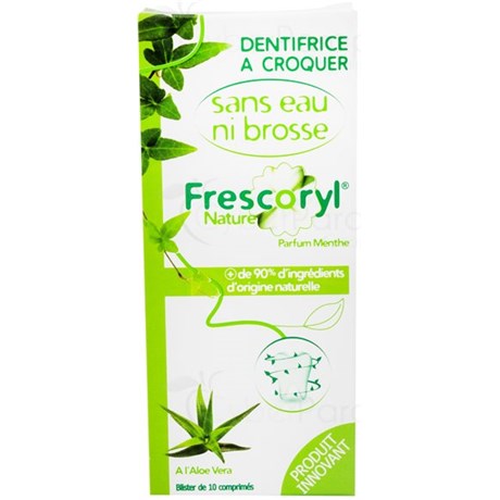 FRESCORYL Nature Parfum Menthe Boîte de 10 comprimés