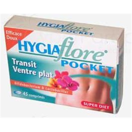 Hygiaflore POCKET, tablet based bifidobacterium and lactobacillus. - Bt 45