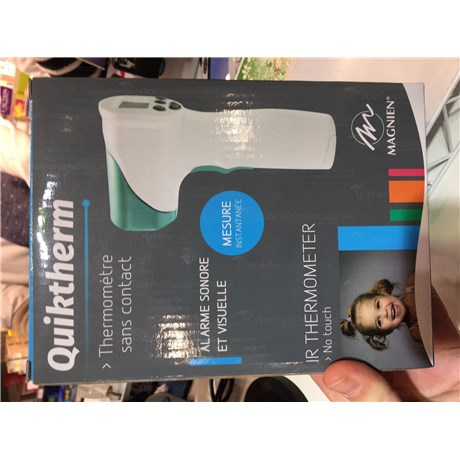QUICKTHERM MAGNIEN Thermomètre médical frontal, multifonction, sans contact - unité