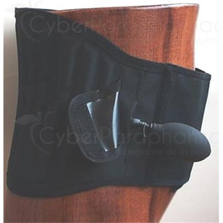 KLEB'AIR, Ceinture de soutien lombaire gonflable pour homme taille 3 - unité