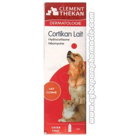 CORTIKAN LAIT Lait cutané chien chat NON DISPONIB