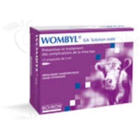 WOMBYL GA Buvable amp 5mlx12