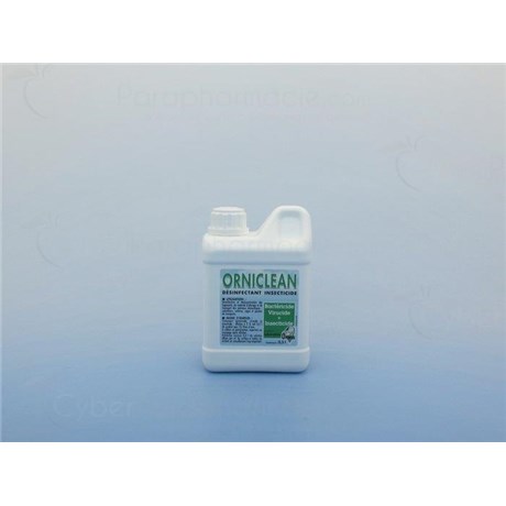 ORNICLEAN, disinfectant and insecticide solution. - 500 ml bottle