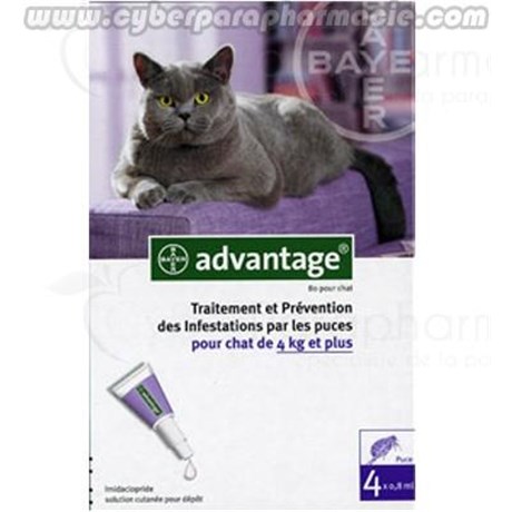 ADVANTAGE 80 Cats 4 kg 4 spot on
