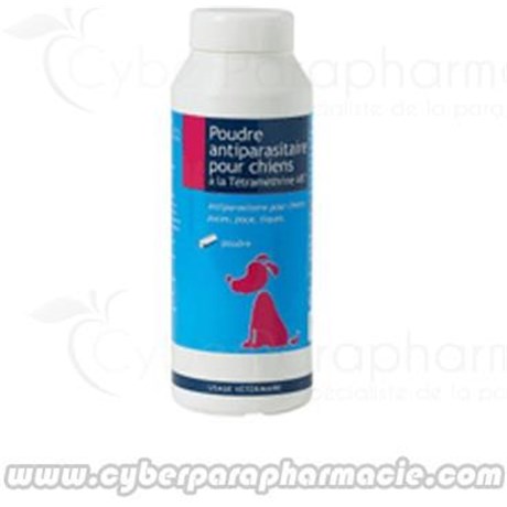 ANTI PARASITIC POWDER Tetramethrine AB7 chien