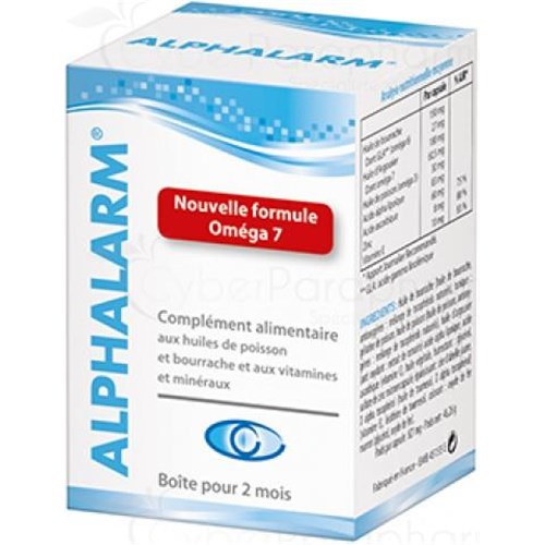 ALPHA LARM, Capsule dietary supplement eyepiece. - Bt 60
