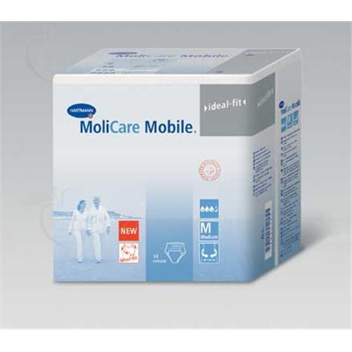 MOLICARE MOBILE, Slip absorbant jetable pour incontinence urinaire, adulte. large, 100 cm - 150 cm (ref. 915127) - sac 14