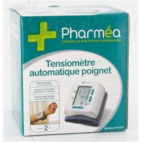 PHARMÉA TENSIOMÈTRE, Autotensiomètre automatique électronique, avec brassard au poignet. - unité